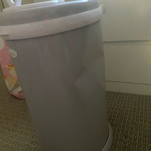 Ubbi Steel Odor Locking Diaper Pail with Child Proof Lock